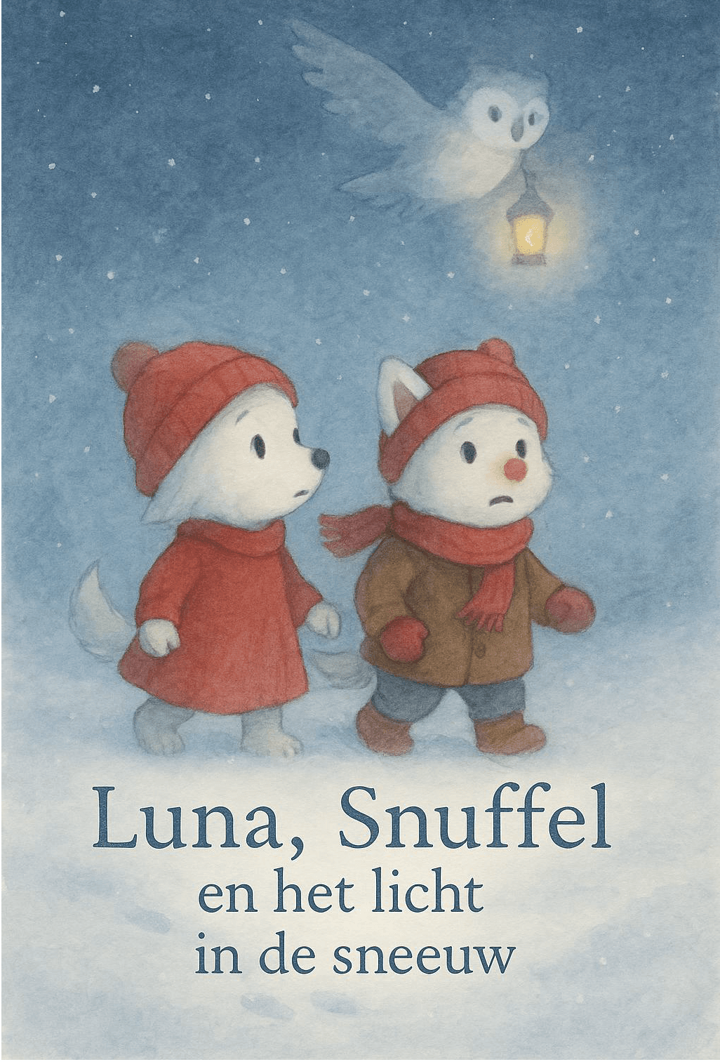 Cover van Luna, Snuffel en het licht in de sneeuw