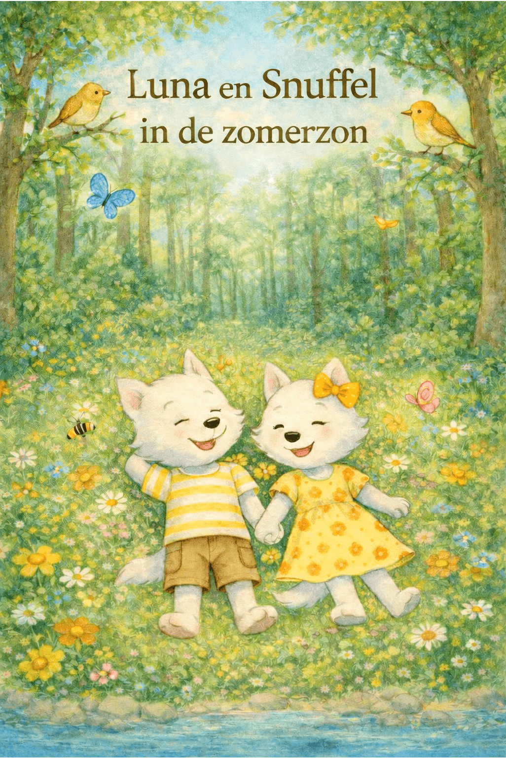 Cover van Luna en Snuffel in de zomerzon