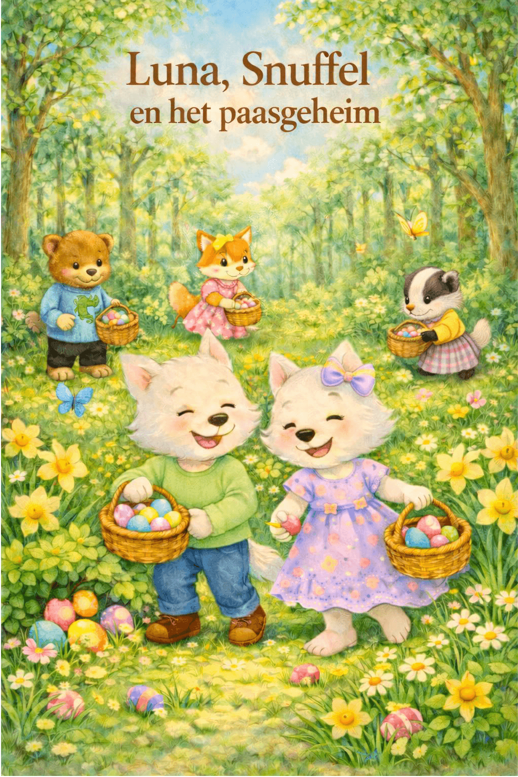 Cover van Luna, Snuffel en het paasgeheim